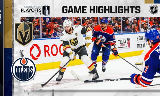 Golden Knights @ Oilers; Game 3, 5/8 | NHL Playoffs 2023 | Stanley Cup Playoffs