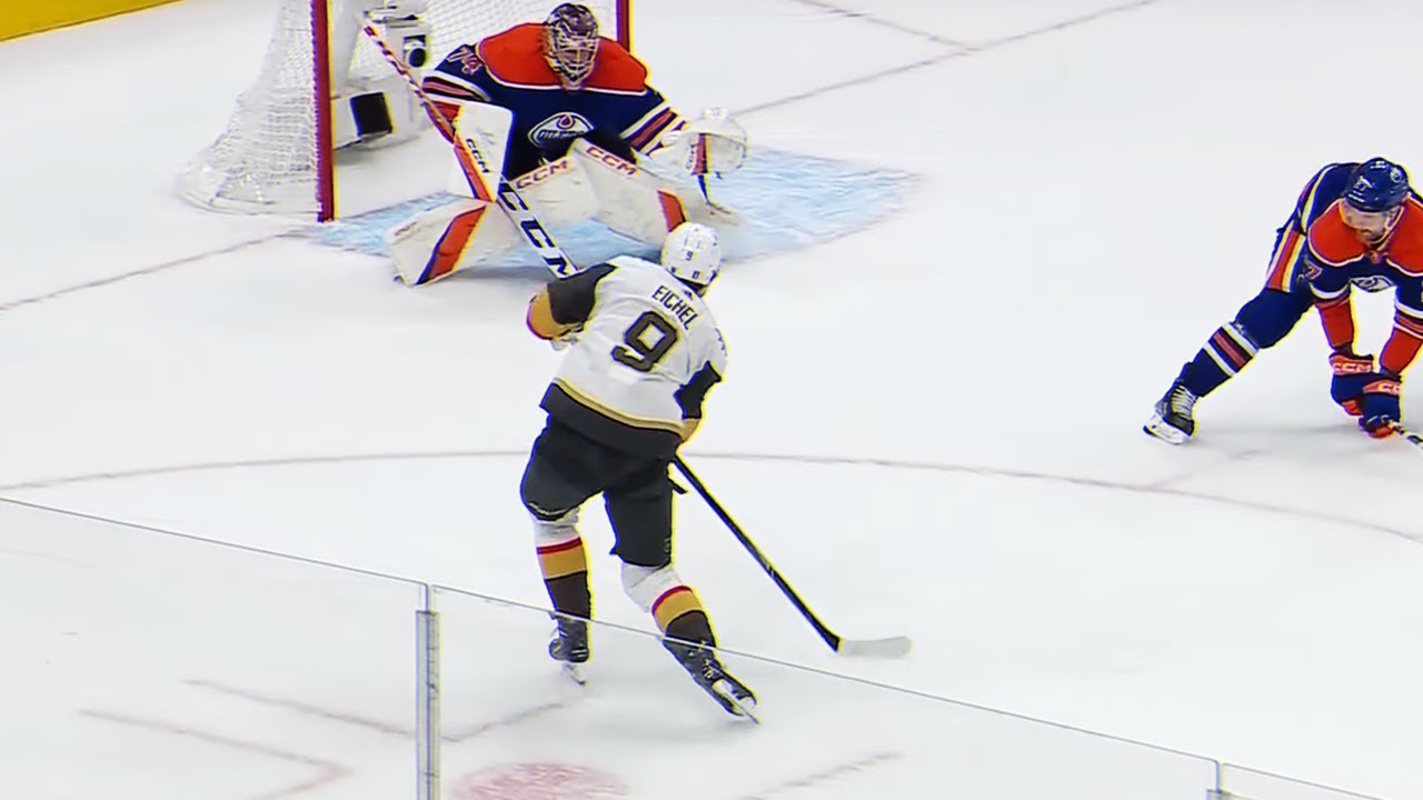 Eichel burns defense, chases Skinner from net