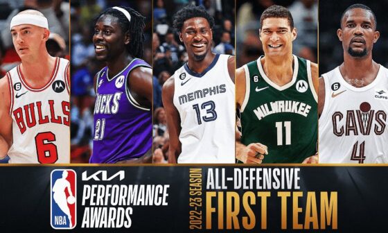 The BEST Of The 2022-23 Kia NBA All-Defensive First Team!