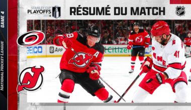 Faits saillants, match no 4 Devils vs Hurricanes