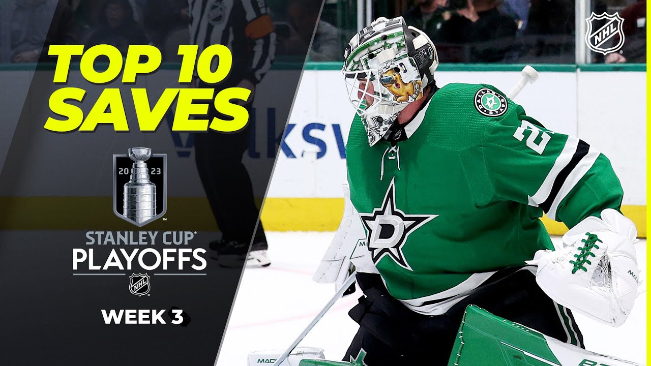 Must-See NHL Saves from Week 3 | Skinner, Bobrovsky, Oettinger | 2023 Stanley Cup Playoffs