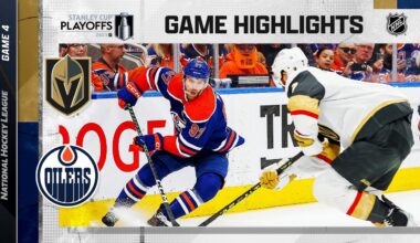 Golden Knights @ Oilers; Game 4, 5/10 | NHL Playoffs 2023