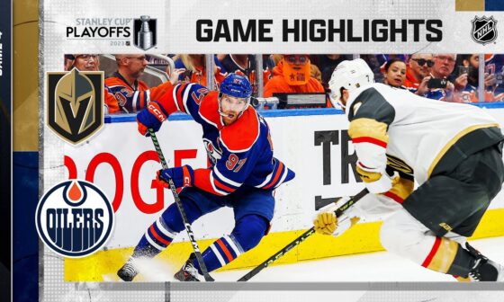 Golden Knights @ Oilers; Game 4, 5/10 | NHL Playoffs 2023