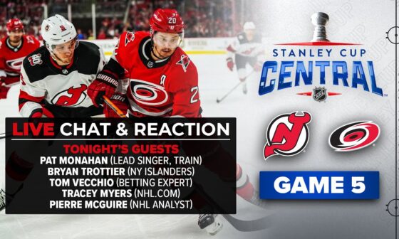 New Jersey Devils vs. Carolina Hurricanes | Live Chat | Game 5 | Stanley Cup Playoffs