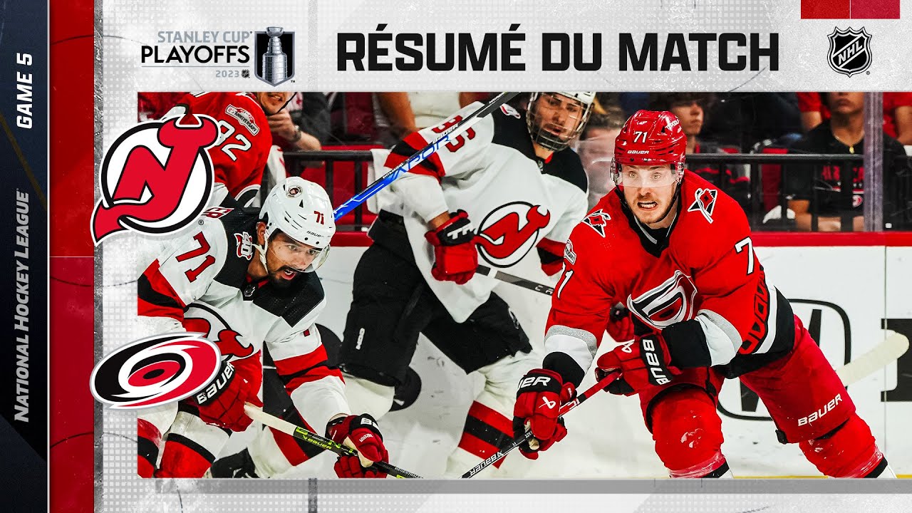 Faits saillants, match no 5 Hurricanes vs Devils