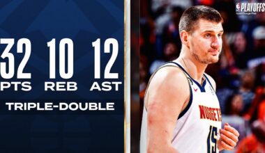Nikola Jokic Drops TRIPLE-DOUBLE In Nuggets Game 6 W! | May 11, 2023