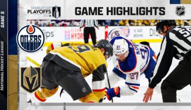 Oilers @ Golden Knights; Game 5, 5/12 | NHL Playoffs 2023