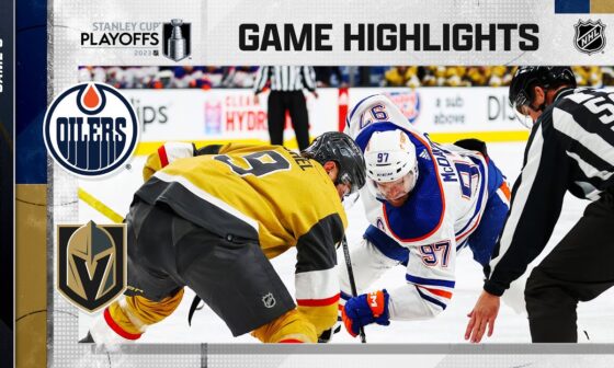 Oilers @ Golden Knights; Game 5, 5/12 | NHL Playoffs 2023