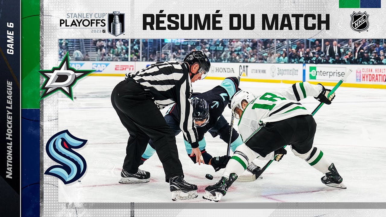 Faits saillants, match no 6 Stars vs Kraken