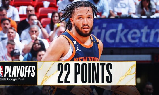 Jalen Brunson Drops 22 Points In The First Half Of Game 6! | May 12, 2023