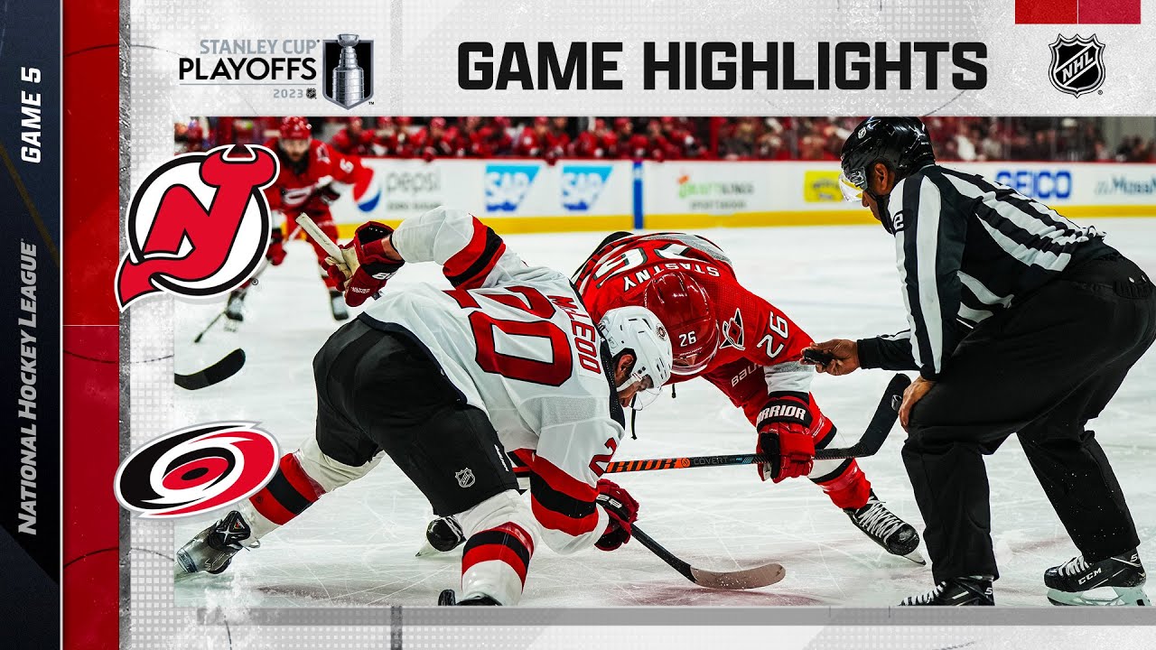 Devils @ Hurricanes; Game 5, 5/11 | NHL Playoffs 2023 | Stanley Cup Playoffs