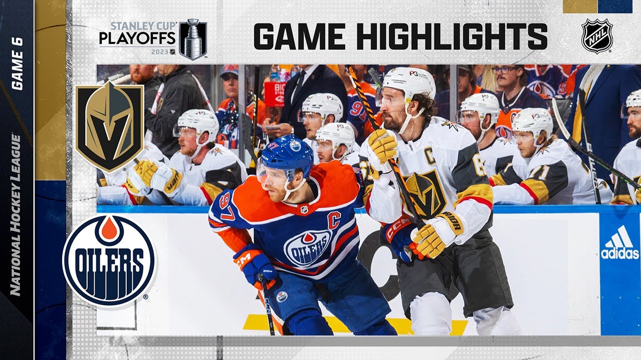 Golden Knights @ Oilers; Game 6, 5/14 | NHL Playoffs 2023 | Stanley Cup Playoffs
