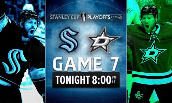 The Kraken and Stars are set for a Game 7 showdown!