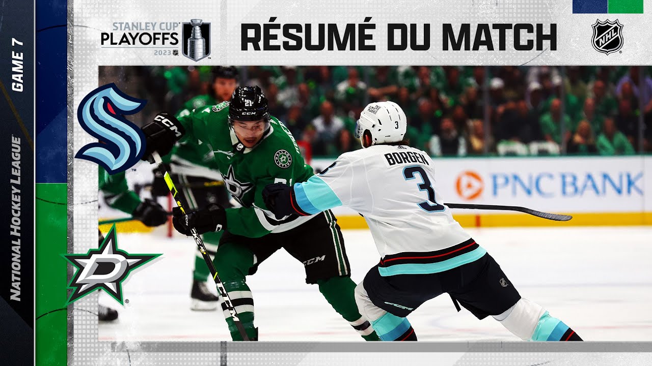 Faits saillants, match no 7 Kraken vs Stars