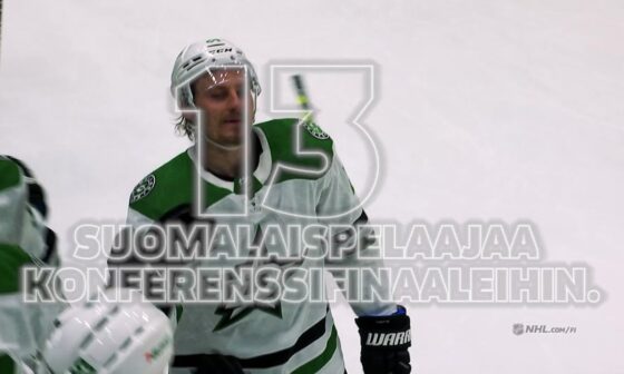 Finns all over Conference Finals 🇫🇮 Ennätykselliset 13 suomalaispelaajaa konferenssifinaaleihin