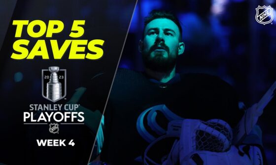 Must-See NHL Saves from Week 4 | 2023 Stanley Cup Playoffs