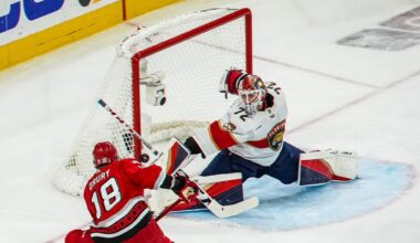 Bobrovsky makes 63 SAVES in 4OT victory! 👏