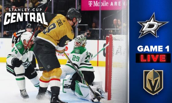 Dallas Stars vs. Vegas Golden Knights | Live Action | Game 1 | Stanley Cup Playoffs