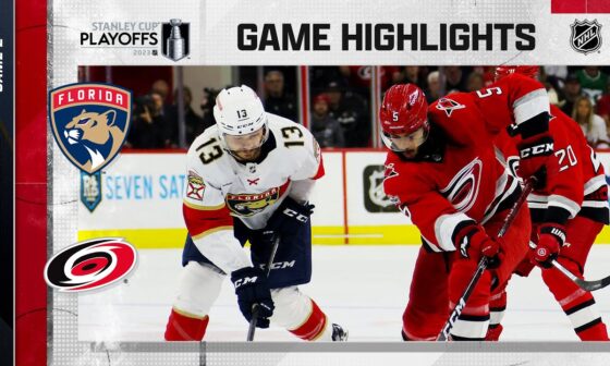 Panthers @ Hurricanes; Game 2, 5/20 | NHL Playoffs 2023