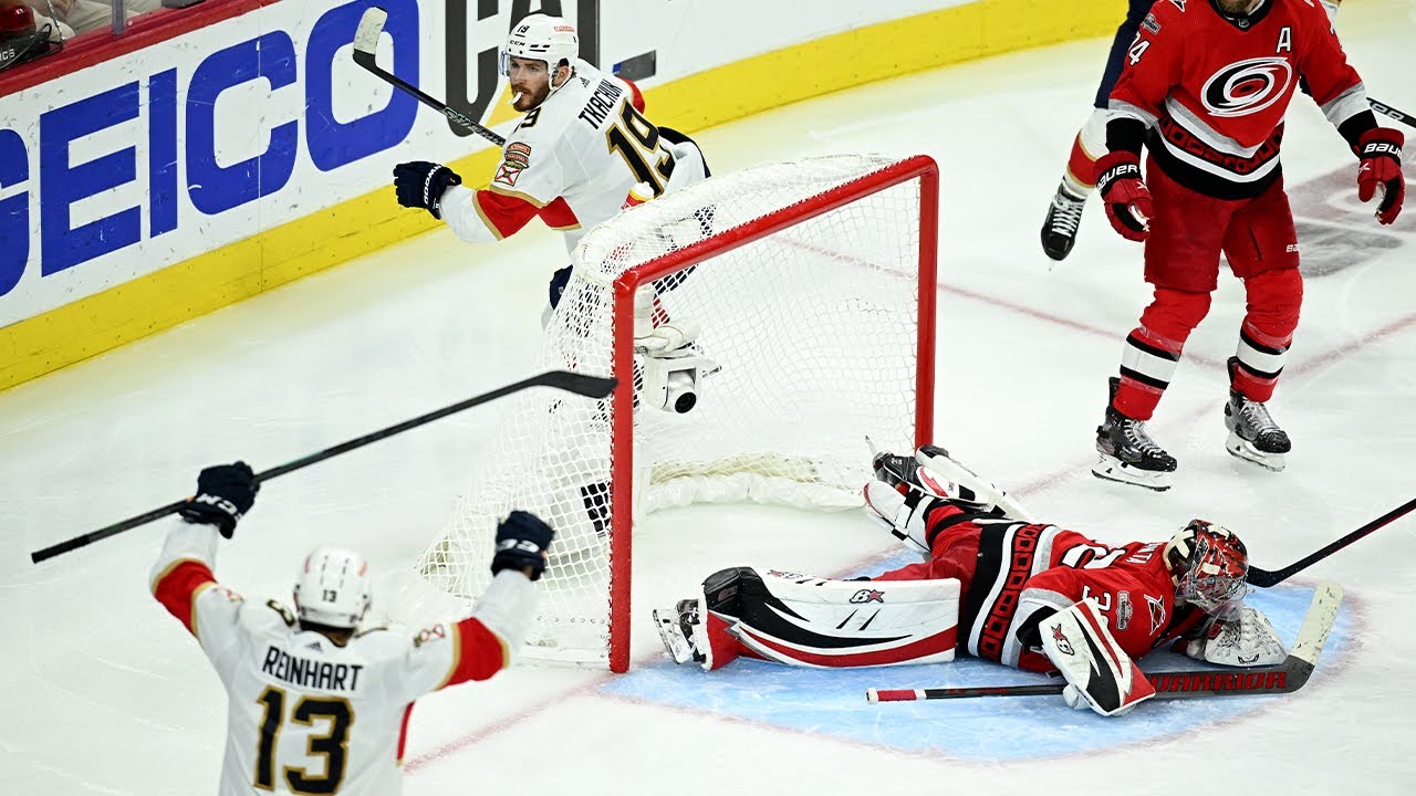 HE DID IT AGAIN! Tkachuk wins Game 2 in overtime!