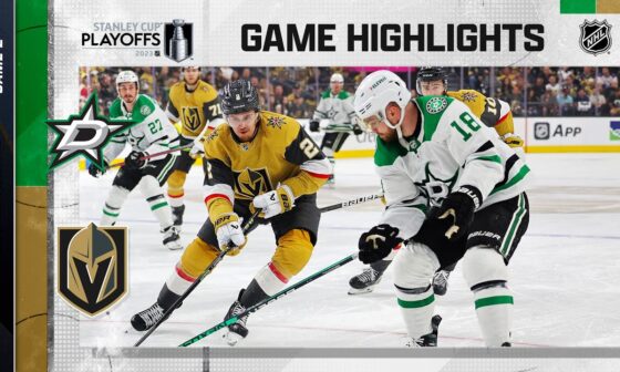 Stars @ Golden Knights; Game 2, 5/21 | NHL Playoffs 2023 | Stanley Cup Playoffs