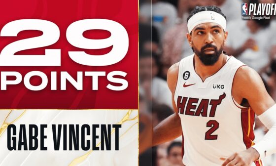 Gabe Vincent Drops Playoff Career-High 29 PTS! | May 21, 2023