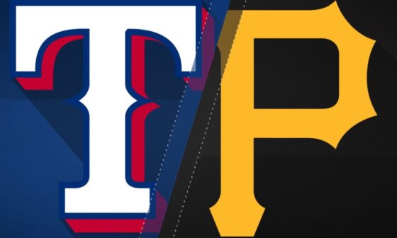 The Pirates defeated the Rangers by a score of 6-4 - Mon, May 22 @ 06:35 PM EDT