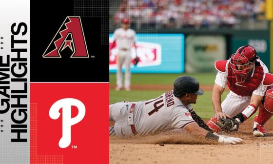D-backs vs. Phillies Game Highlights (5/22/23) | MLB Highlights