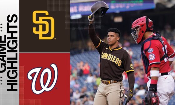 Padres vs. Nationals Game Highlights (5/23/23) | MLB Highlights