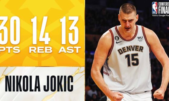 Nikola Jokić's CLUTCH 30-PT Triple-Double Performance In Nugget’s Game 4 W! #PLAYOFFMODE