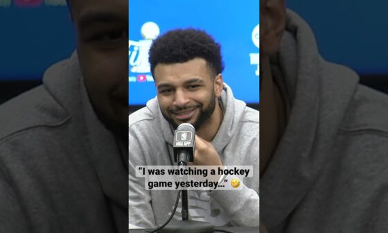 “Green team and the white team" - Jamal Murray’s Hockey Analogy On Playing Defense 🤣 | #Shorts