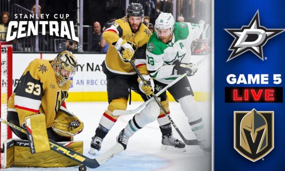 Dallas Stars vs. Vegas Golden Knights | Live Action | Game 5 | Stanley Cup Playoffs