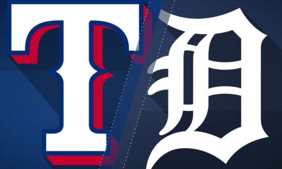 The Tigers fell to the Rangers by a score of 5-0 - Mon, May 29 @ 01:10 PM EDT