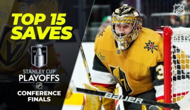 Top 15 Saves of the Conference Finals | 2023 Stanley Cup Playoffs