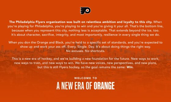 Welcome to A New Era of Orange.