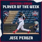Rumble Pony Jose Peroza named AA Eastern Division player of the week.