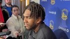 [95.7] “It’s been like that since I’ve been here…As a team we’ve been talking about not even complaining about that…We feel like when we give too much attention/focus on refs/fouls we lose focus & don’t play as well. We want to focus on what we can control.” Kevon Looney FT disparity (Clip - 0:22)