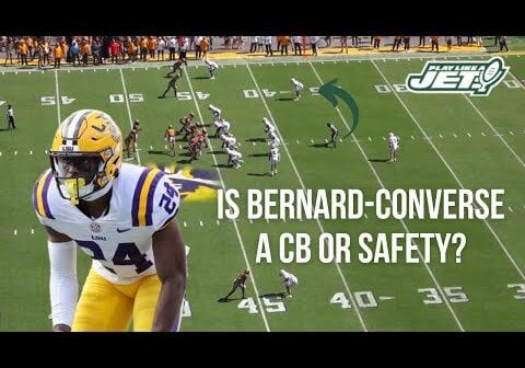 Will Jarrick Bernard-Converse play CB or Safety for the Jets? Will he make the roster? | Film breakdown 🎥