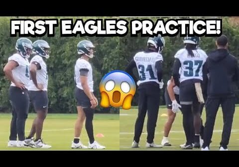 FIRST LOOK at Jalen Carter & Nolan Smith Eagles DEBUT 🔥 Eagles Rookie Minicamp