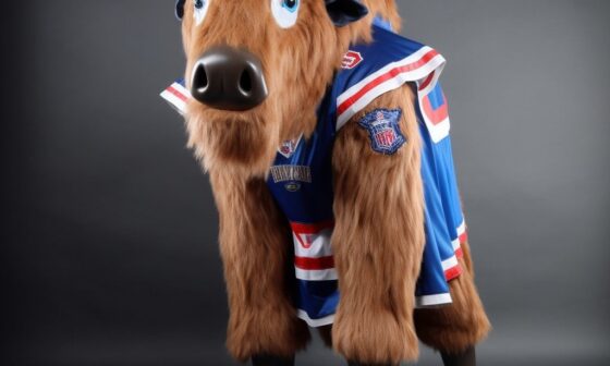 AI generated mascot for the Bills 😆