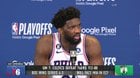 Joel Embiid, clearly distraught, shares some original philosophical notes after a nail biting Game 7 thriller.