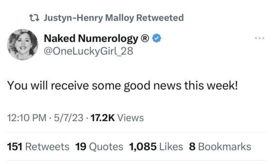 Justyn-Henry Malloy latest retweet 🧐
