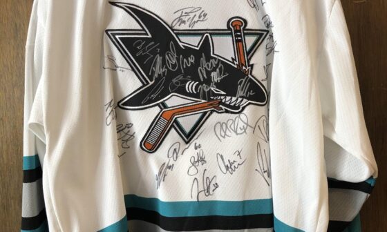 Team signed jersey