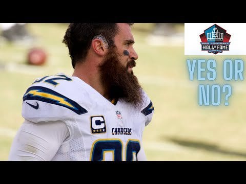 Is he a Hall of Famer? Eric Weddle, did the ring push him in?