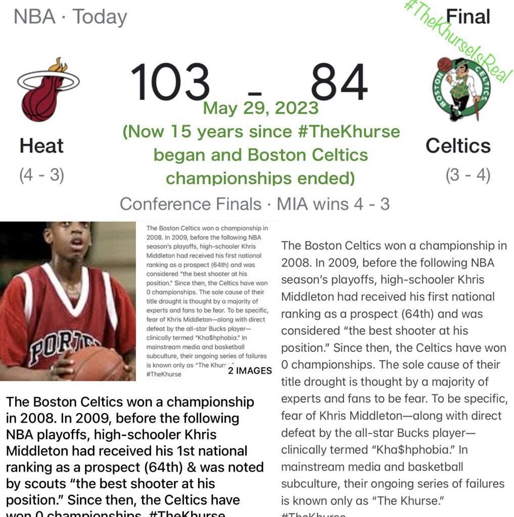 [#TheKhurseIsReal] Death, taxes and #TheKhurse