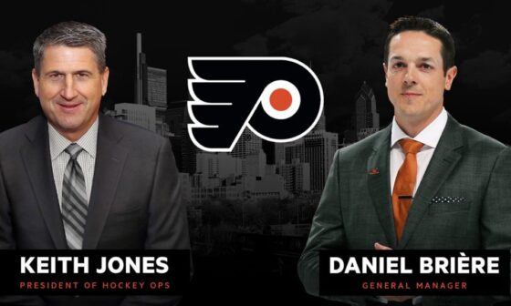 Flyers name Keith Jones President of Hockey Ops; Daniel Briere named GM