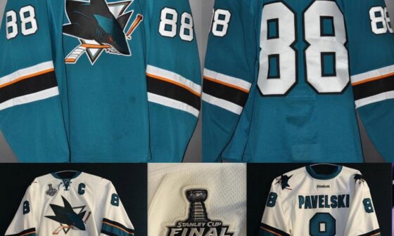 We are now down to 2 from the original 2016 San Jose Sharks SCF team.