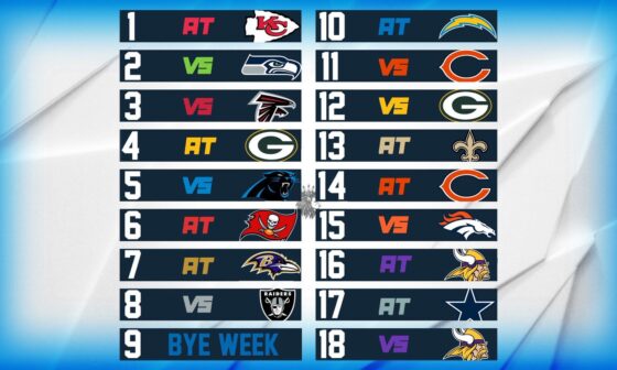 Lions 2023 (leaked) Schedule