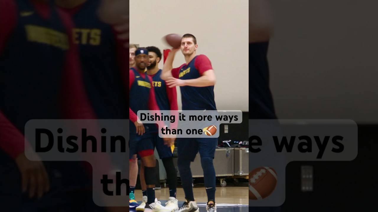 The road to a historic Game 1 for Jokic (14 AST) & Murray (10 AST) began in training camp!| #Shorts