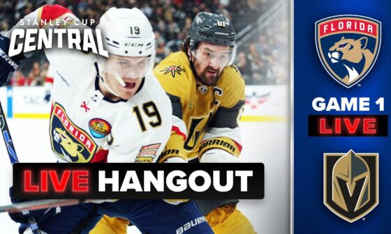 Florida Panthers vs. Vegas Golden Knights | Live Hangout | Game 1 | Stanley Cup Final